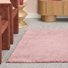 Rose Cleo Ultra Plush Machine Washable Rug