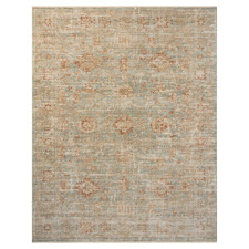 Aqua Estate Vintage-Look Rug