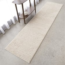Natural Alyna Contemporary Runner