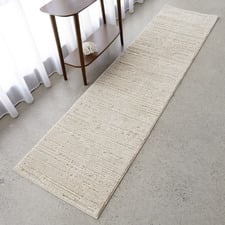 Natural Ezra Organic Textured Runner
