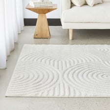 White Amara Rug