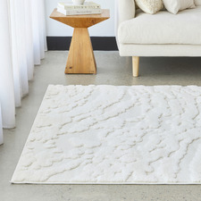 White Claire Rug