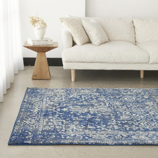 Navy Art Moderne Cezanne Rug