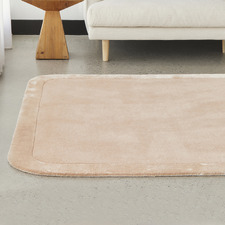 Nude Rivia Hand-Tufted Wool & Viscose Rug