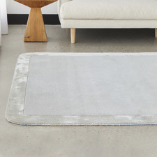 Silver Rivia Hand-Tufted Wool & Viscose Rug