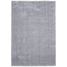 Silver Selma Plush Shag Rug