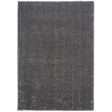 Grey Selma Plush Shag Rug