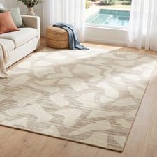 Natural Auden Machine Washable Rug