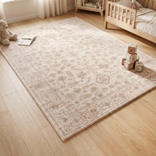 Beige Frieda Traditional Memory Foam Mat