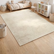 Beige Daria Arches Memory Foam Mat