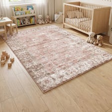 Pink Calliope Traditional Memory Foam Mat