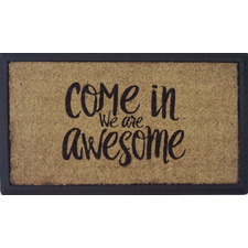 Brown Awesome Doormat