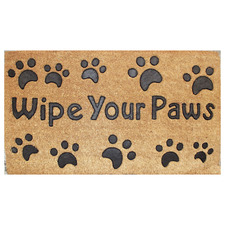 Wipe Your Paws Coir Doormat