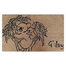 Natural & Black Juniper Doormat