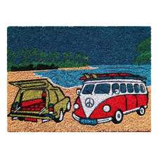 VW Beach Coconut Coir Doormat