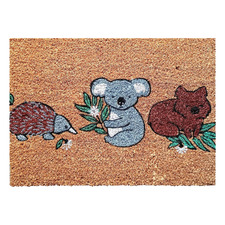 Aussie Animals Coconut Coir Doormat