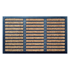 Brush Rubber & Coir Doormat