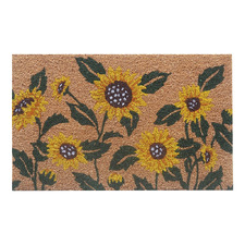 Paige Sunflower Coir Doormat