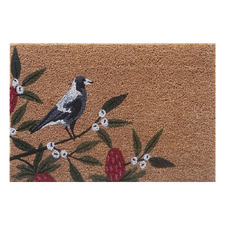 Clara Magpie Bush Coir Doormat