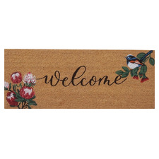 Blue Wren Coir Doormat