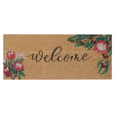 Aussie Flower Coir Doormat
