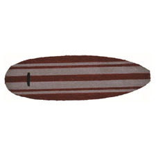Red Surfboard Coir Doormat