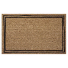 Thin Double Border Coir Doormat