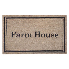 Farm House Coir Doormat