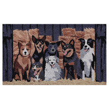 Barn Dogs Coir Doormat