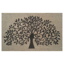 Tree of Life Coir Doormat