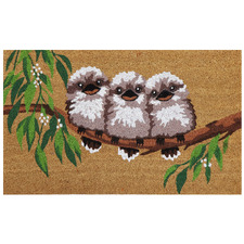 Kookaburra Trio Coir Doormat