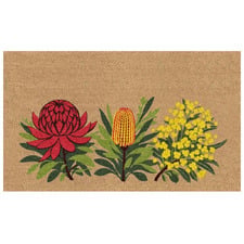 Banksia & Waratah Coir Doormat