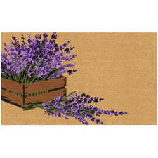 Lavender Box Coir Doormat