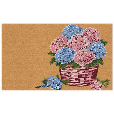 Hydrangea Box Coir Doormat