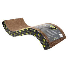 S-Curve Cat Scratching Board