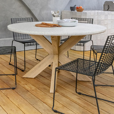 Terrazzo Round Outdoor Dining Table