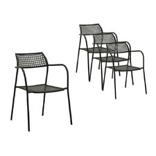 Porto Outdoor Dining Chairs (Set of 4)