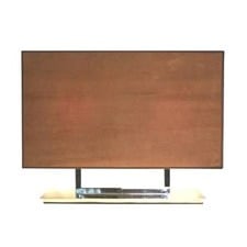 Palladium Metal & Sued Table Lamp (Set of 2)