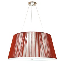 Paolo Pendant in Plum Red