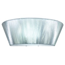 Paolo Silver Metal Wall Sconce