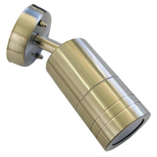 1 Light Rowan Stainless Steel Exterior Wall Light