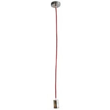 Lampo Braided Suspension Cord Pendant Light