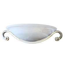Serena Alabaster Glass Wall Light