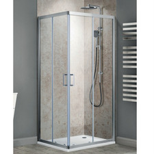 Corner Piers Glass Sliding Shower Screen