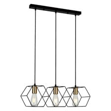 Sallust Steel 3 Light Pendant