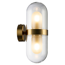 Venice 2 Light Glass Wall Sconce