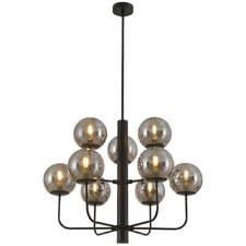 Clarie 9 Light Glass Pendant