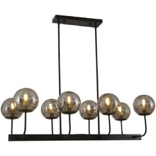 Clarie 8 Light Glass Pendant