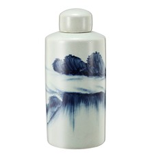 Ceramic Cumulus Lidded Ceramic Jar