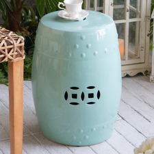 Mayfield Ceramic Accent Stool